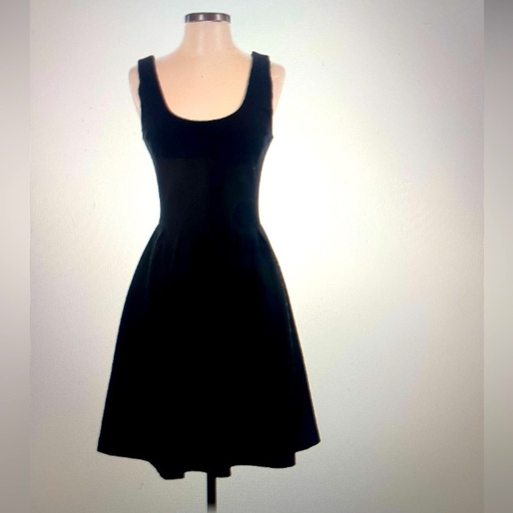 Banana Republic Black Sleeveless Dress Fit and Flare - Picture 1 of 3